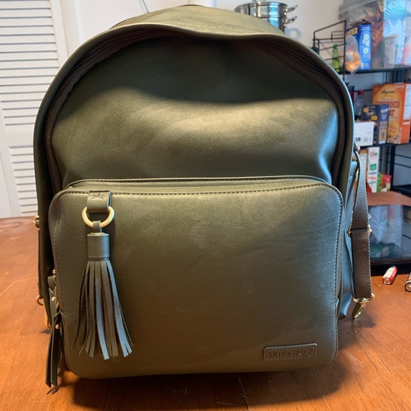 Skip Hop Handbags - Green skip hop diaper bag